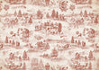 Christmas Toile - Vellum Paper