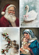 Teresa Rene Art - Christmas 4 Pack